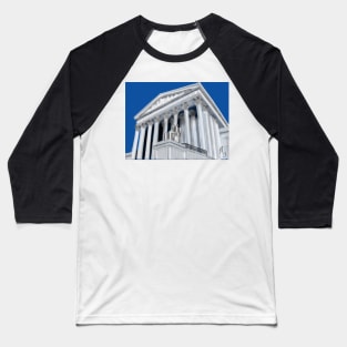 Supreme Court in Washington DC Baseball T-Shirt